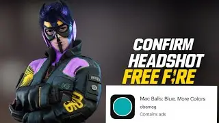 Brazillian Red Fire Button Macro | Free Fire Headshot App Full Review |Mac Balls:Blue;More Colours 💯
