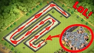САМЫЙ СТРАШНЫЙ ЛАБИРИНТ CLASH OF CLANS! КТО МОЖЕТ ВЫХОДИТЬ ИЗ НЕГО?