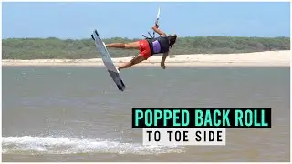 Popped Back Roll to Toe Side