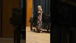 4/7/2022 - Sophomore Recital - Breit über mein Haupt, R. Strauss