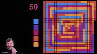 Mini Mathematical Universe: The Color Vortex