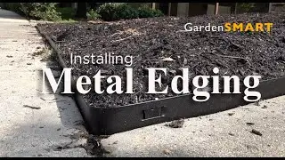 GardenSMART Tips, Installing Metal  Edging