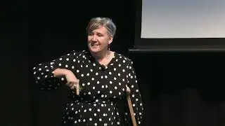 Dr Virginia Wheway delivers a presentation at Girls Do the Maths 2021 at UNSW Sydney.