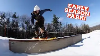 WACHUSETT MOUNTAIN EARLY SEASON PARK LAPS