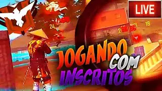 💥🔴AO VIVO FREE FIRE | JOGANDO COM INSCRITOS SO VAPO 🤩💥🔴 #FREEFIRE