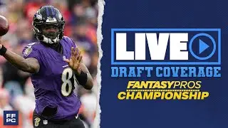 2024 FantasyPros Championship Live Draft Coverage #7 with Establish the Run's Justin Herzig