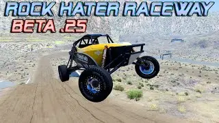 NEW BeamNG Short Course Track - Rock Hater Raceway Beta .25