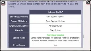 7th Seat Extreme Coop Buff Bleach Brave Souls