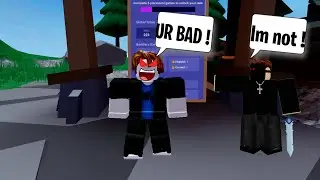 I 1v1ed A Super Toxic Bacon In Roblox BedWars