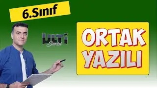 6.sınıf MEB Ortak Yazılı  Matematik 1.dönem 2.yazılı Çözümleri
