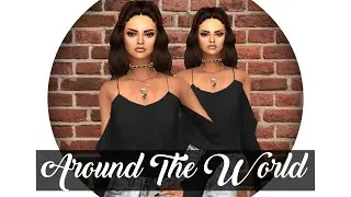 The Sims 4 | Around The World Collab w/ Angel Simmer4ever | Latina Beauty | CAS