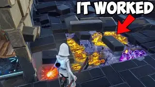 I Found a NEW way to GLITCH into SCAM shops in Fortnite
