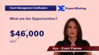 ExpertRating Event Planning Certification Courseware