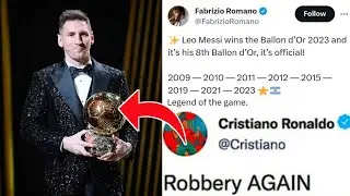 FOOTBALLERS AND WORLD REACT TO LIONEL MESSI WINNING BALLON D’OR 2023 #ballondor #messi #lionelmessi