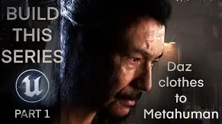 BUILD THIS : PART 1 : DAZ clothes to METAHUMANS