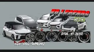 MOD Disel + Velg samlong 😨FR Legends terbaru | Mod Fortuner v.0.3.4