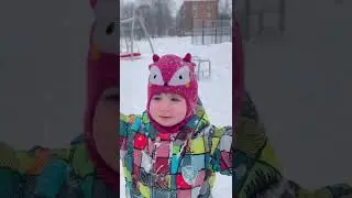 Гуляем!! #снег #зима #Гуляем #2022 #горка