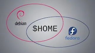 Dual booting Fedora and Debian (and sharing $HOME between them too)