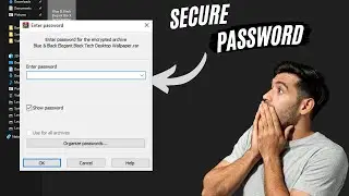 How to set a password on any file | Secure your data |  Social Ads Hub