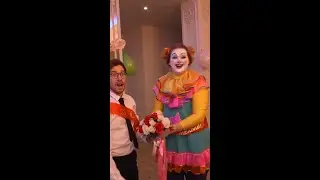 КТО ПОЙМАЛ БУКЕТ НЕВЕСТЫ.СВАДЬБА КЛОУНА А4 !