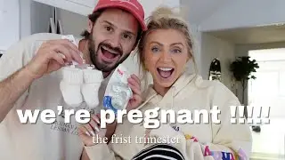 Were pregnant !!!! The whole first trimester- updates, Dr apts, symptoms !!!