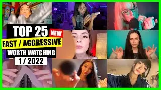ASMR / FAST / AGGRESSIVE (Hand Sounds, Mouth Sounds, Tapping) / TOP 25 / ASMR Charts