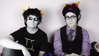 Sollux & Eridan: Bad Fanfiction Drinking Challenge (Homestuck Cosplay)