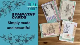 Angelic Sympathy Cards/ Beginner Friendly 