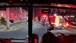 GoPro: Truck 2 responding to an Uptown Car Fire