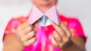 Cómo hacer un Comecocos de papel – Sacapiojos  de Origami