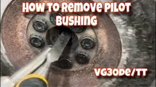 How to remove pilot bushing no special tools needed