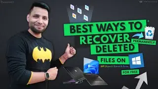 How to Recover Permanently Deleted Files on Windows 10/11 | Recover Deleted Data from Laptop!
