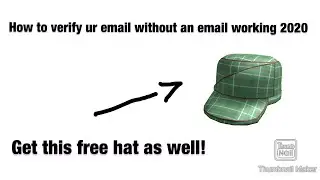 How to verify ur email on roblox without an email. Working 2020