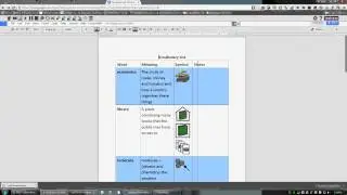 Read&Write for Google - Picture Vocabulary List