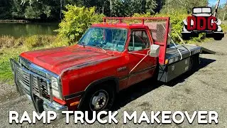 Unfinished Project - Fixes, Upgrades, And A Shiny Makeover For My 1992 Dodge D350 Cummins Ramp Truck