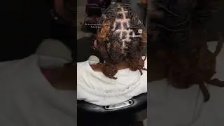 Would you try this lock style? #locs #locnation #loclife #lasvegasstylist ￼