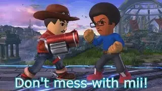 Don't mess with Mii!: E.R.B. short (Super Smash Bros 4 Machinima)