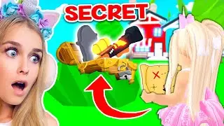 SECRET HIDDEN TREASURE CHESTS Give LEGENDARY PETS And ITEMS In Adopt Me! (Roblox)