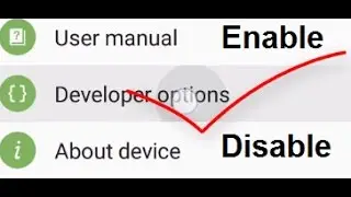 How To Enable or Disable Developer Options on Android