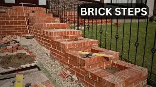 Bricklaying Huge Steps Job