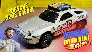 Porsche 928s Safari - Melhorando os detalhes de Hot Wheels!