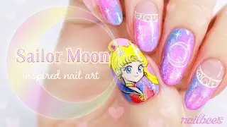 ☆ Sailor Moon Inspired Nail Art ☆