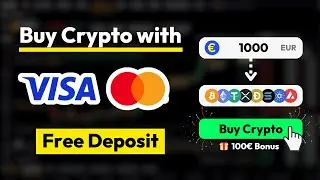 How to buy Crypto with Credit/Debit Card ✅ Free & Instant VISA/Master Card Deposit