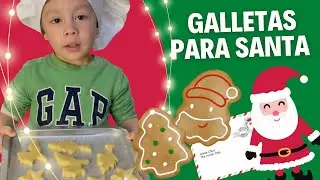 Receta fácil Galletas de mantequilla para [SANTA] HO ho Ho ho! #minichefmario
