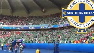 Northern Ireland Fans Singing 