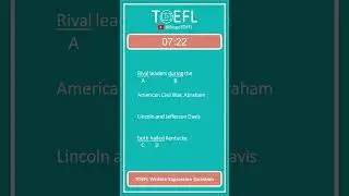 TOEFL Grammar Practice 