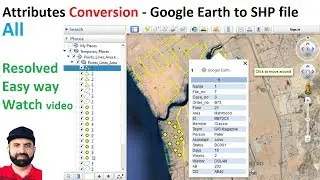 All Attributes Conversion, Google Earth (KML or KMZ) to Shapefile