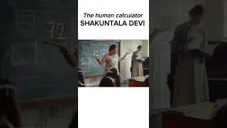 Did you know Shakuntala Devi used vedic maths 