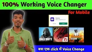 Voice changer app for gaming and live stream | 2023 New working voice changer trick