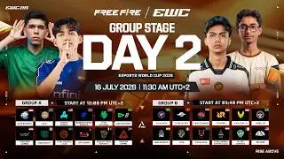 [ENGLISH] ESPORTS WORLD CUP 2026 I GROUP STAGE DAY 2